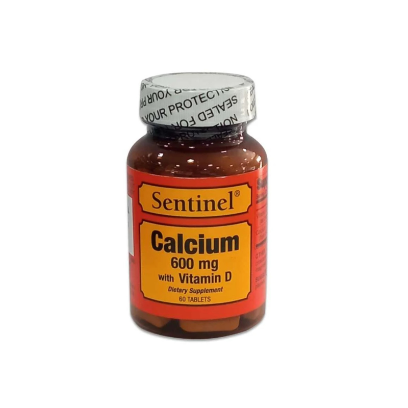 SENTINEL CALCIUM CARBONATE 600 MG TABLETS