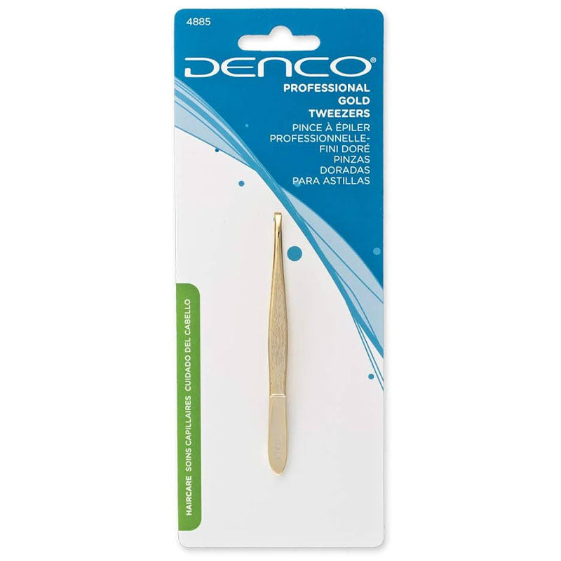 4885 - PROFESSONAL GOLD TWEEZERS