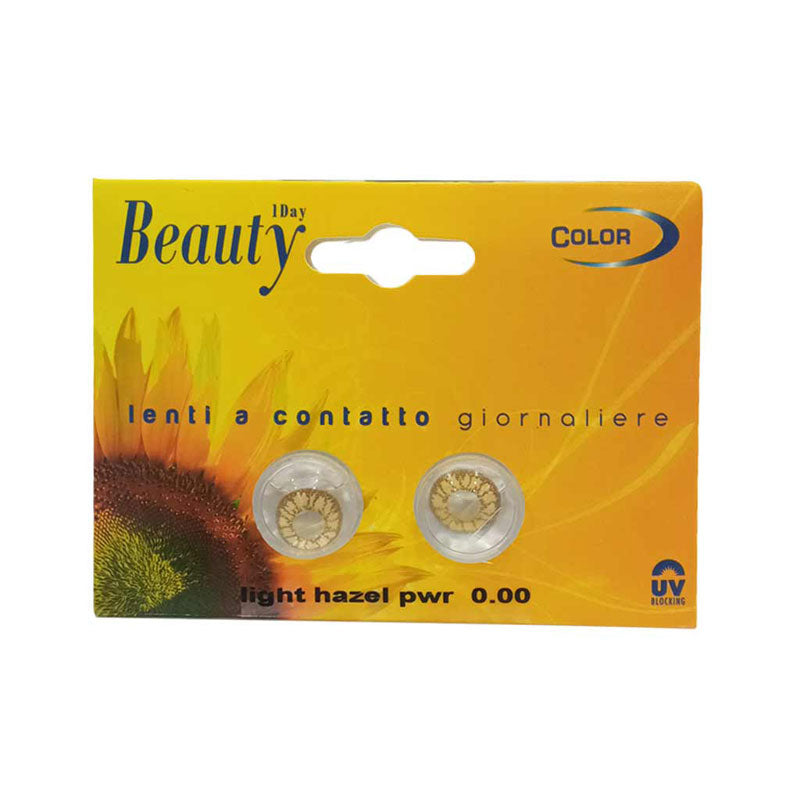 BEAUTY DAILY COLOR LENSES 2 LIGHT HAZEL