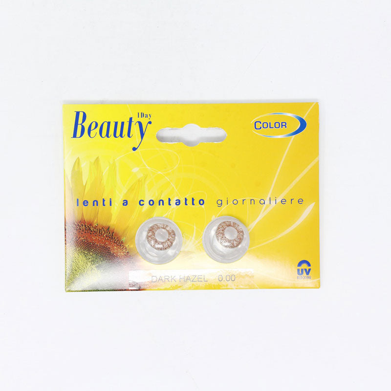 BEAUTY DAILY COLOR LENSES 2 DARK HAZEL