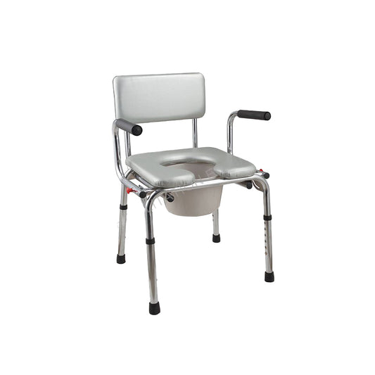 SOFT COMMODE CHAIR STEEL CA6671