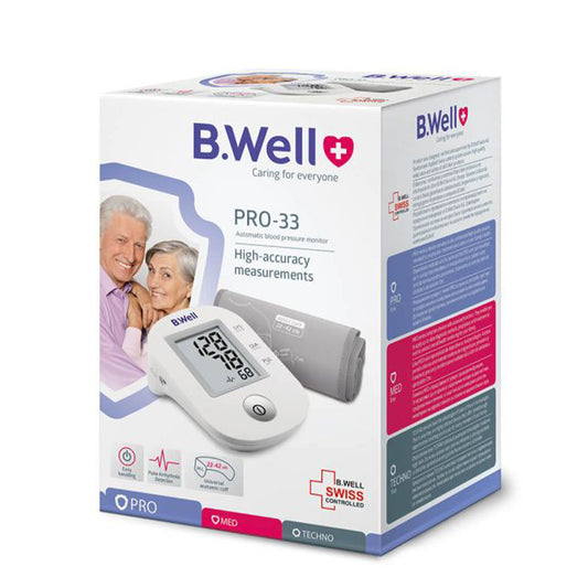 B-WELL AUTOMATIC BP MONITOR PRO 33