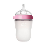 COMOTOMO SFT HYG SIL BABY BTL PINK N WHITE 150ML