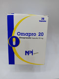 OMAPRO 20mg Capsules 28s (Omeprazole 20mg)