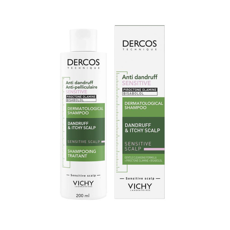 Vichy Dercos Anti Dandruff Sensitive Scalp Shampoo 200Ml