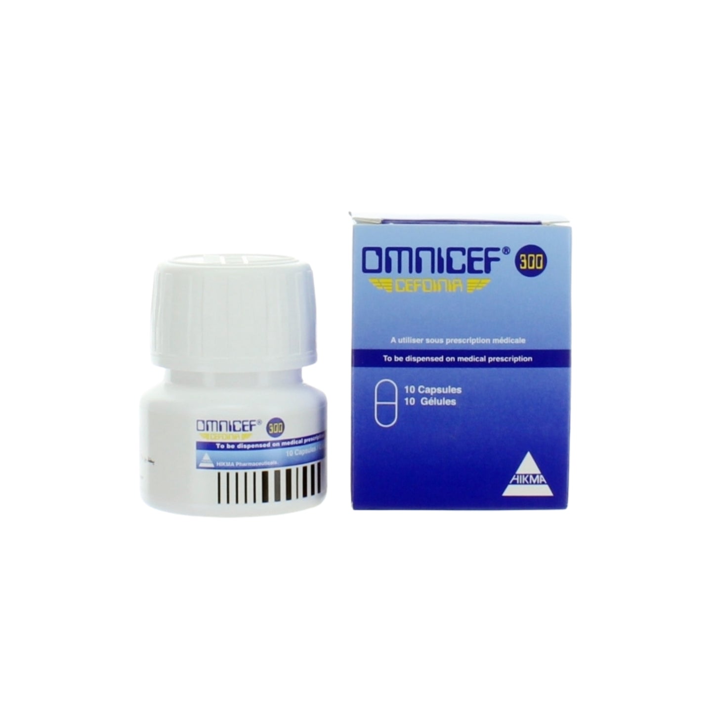 OMNICEF 300MG CAP 10'S