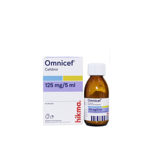 OMNICEF 125MG SUSP.80ML