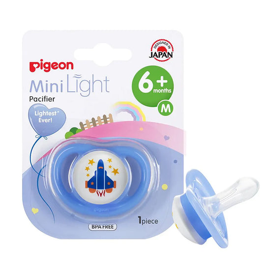 MINILIGHT PACIFIER SINGLE (M) BOY AEROPLANE