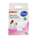 PIGEON NIPPLE SHIELD SILICONE NAT FIT SOFT (78305)