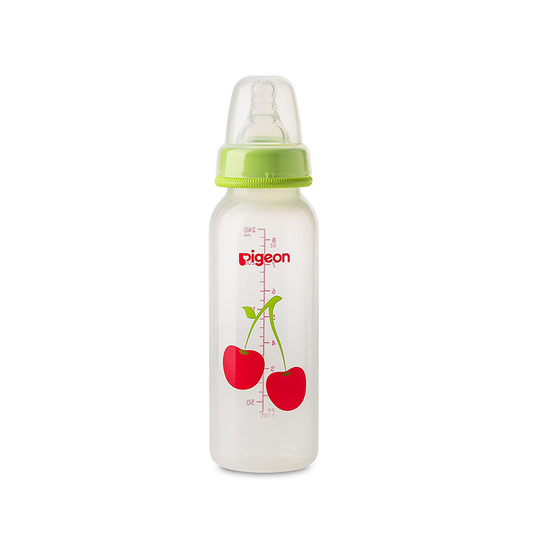 PIGEON PLASTIC BOTTLE  240 ML SN FRUITS