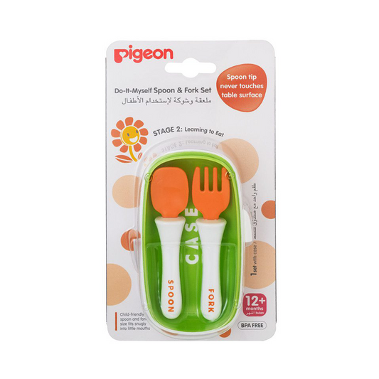 PIGEON SPOON; FORK SET