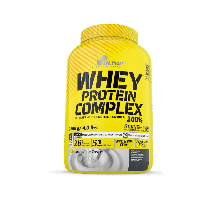 WHEY PROTEIN COMPLEX VANILLA FLAVOUR 1800GM-OLIMP