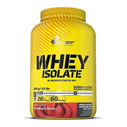 PURE WHEY ISOLATE STRAW. POWDER FLAV. 2200GM-OLIMP