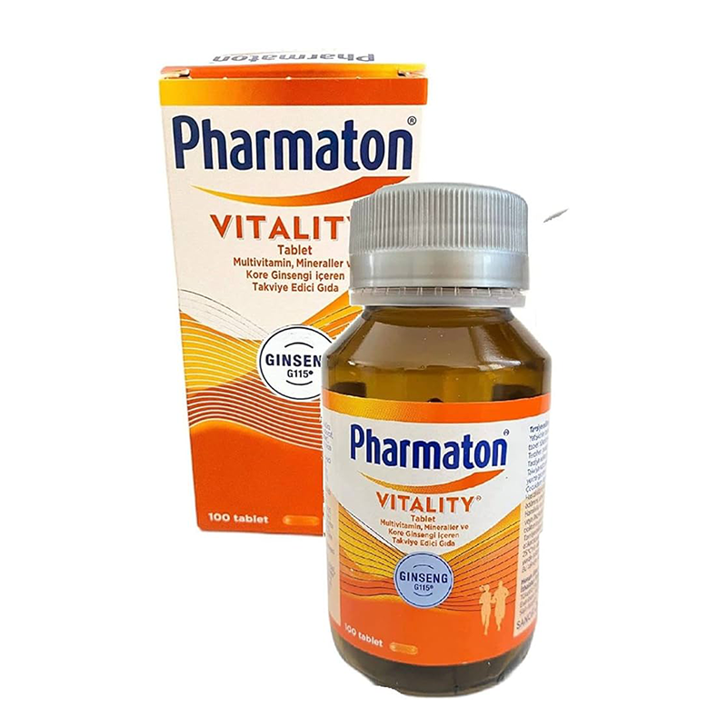 PHARMATON VITALITY TAB 100 S