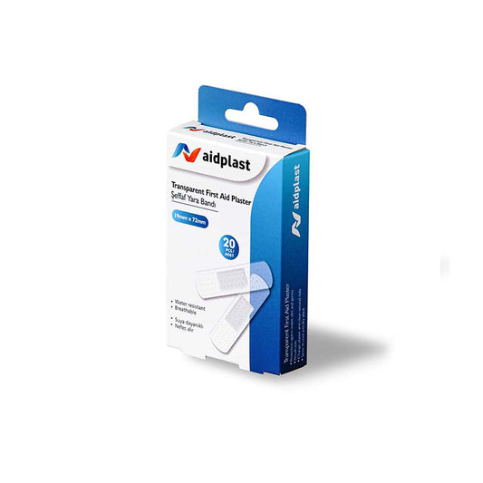 AIDPLAST STANDARD FIRSTAID PLASTER 19MM*72MM