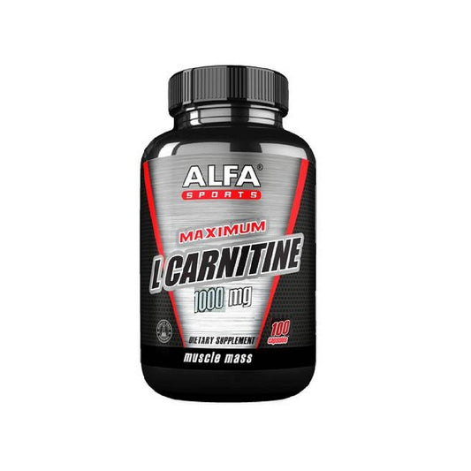 MAXIMUM L CARNITINE 1000 MG ALFA SPORTS 100 S