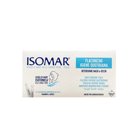 ISOMARVIALS FOR DAILY NOSE EYES HYGIENE 20*5ML