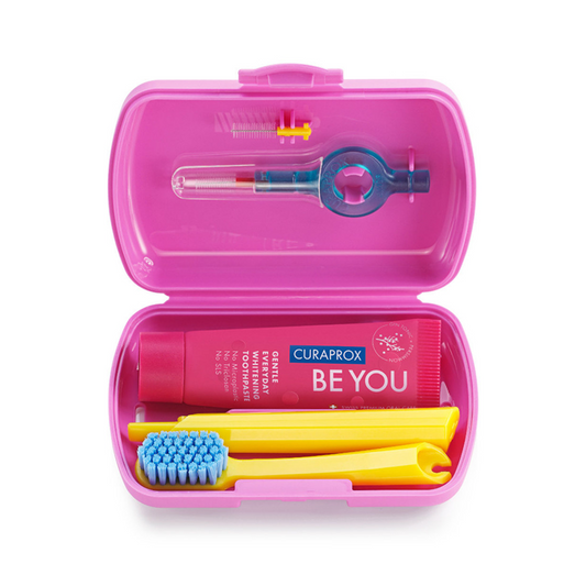 CURAPROX TRAVEL SET- PINK