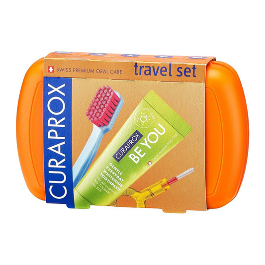 CURAPROX TRAVEL SET- ORANGE