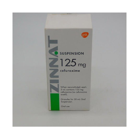 ZINNAT SUSPENSION 125 MG 50 ML