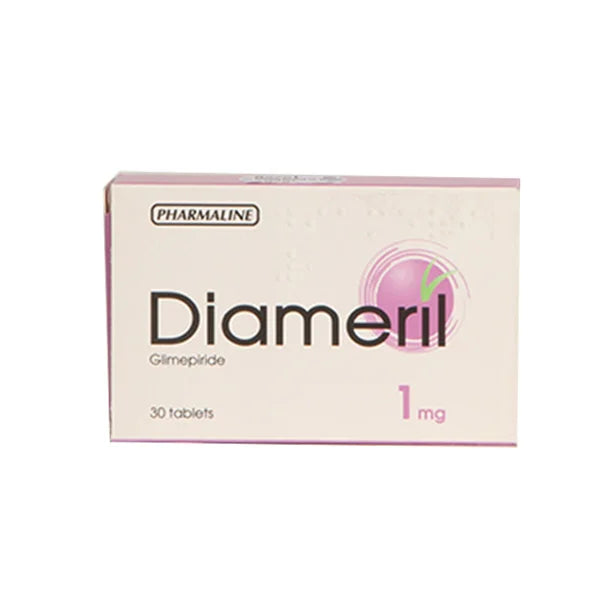 DIAMERIL 1 MG TAB 30 S