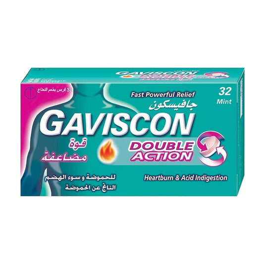 GAVISCONE DOUBLE ACTION TAB 32'S