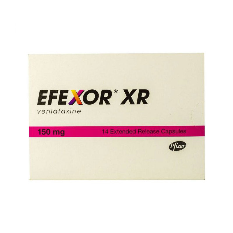 EFEXOR-XR 150 MG CAP 14 S