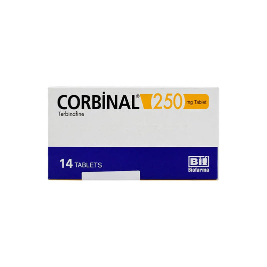 CORBINAL 250 MG TAB 14 S