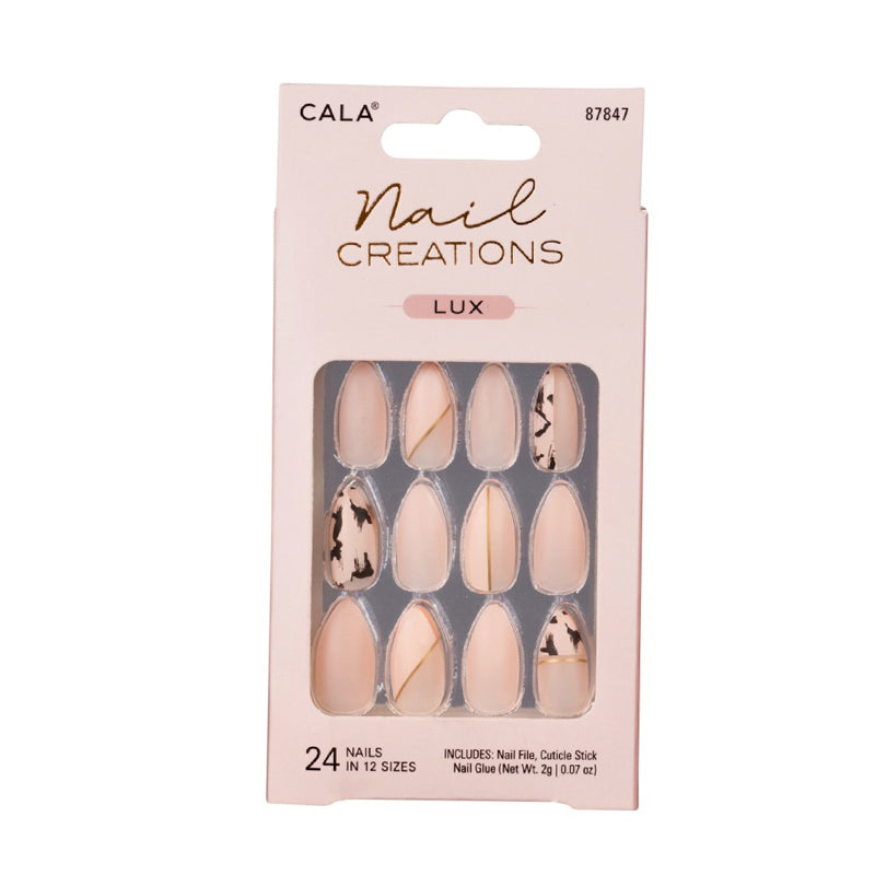 CALA-NAIL CREATION LUX-STILETO CHEETA 24PC N 87849