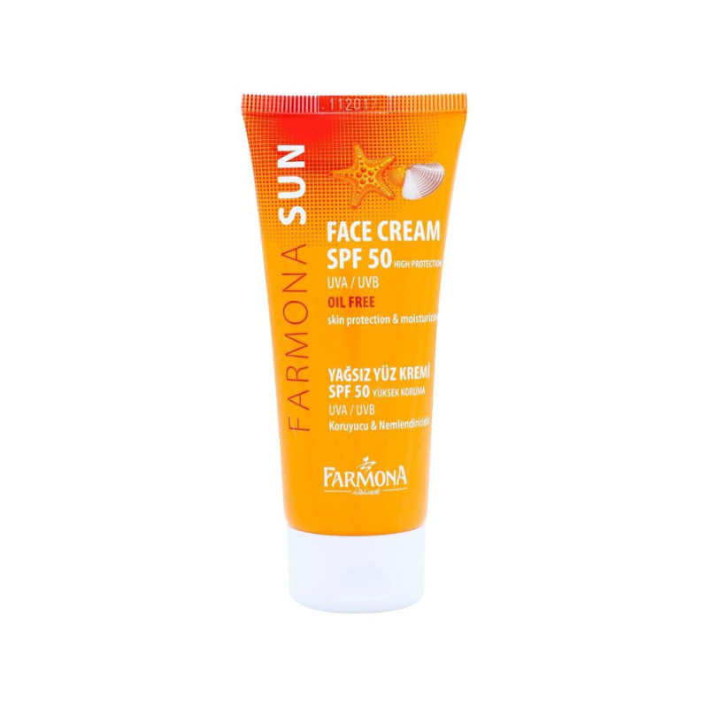 FARAMONA-SUN FACE CREAM OIL FREE SPF50-50ML