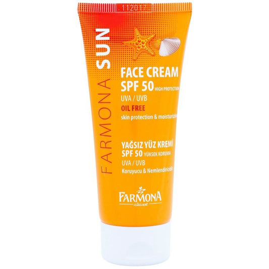 FARAMONA-SUN FACE CREAM OIL FREE SPF50-50ML