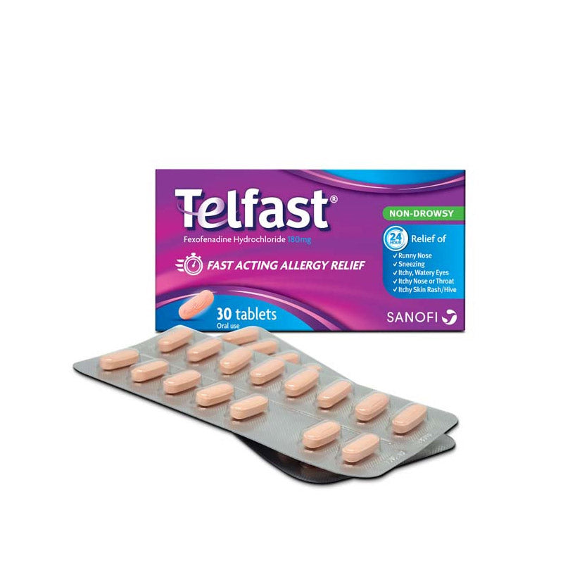 TELFAST 180 MG TAB 30 S