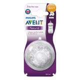 AVENT NAT 2.0 FEEDING TEATS 6M SCF044/27