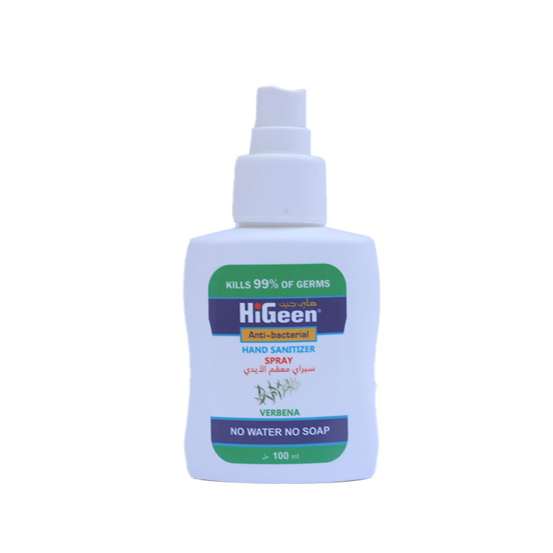 HIGEEN H/SANITIZER SPRAY FRAG.FREE 100 ML