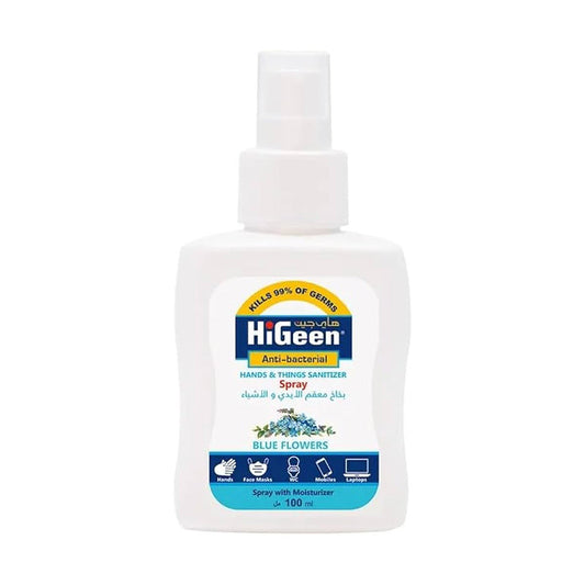 HIGEEN H/SANITIZER SPRAY B.FLOWERS 100 ML