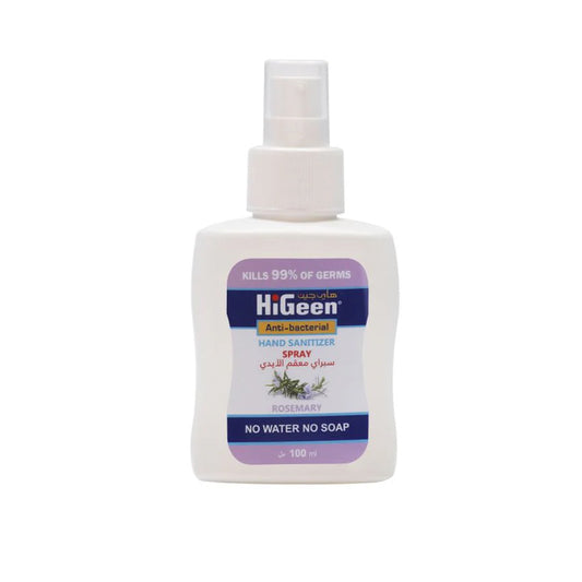 HIGEEN H/SANITIZER SPRAY ROSEMARY 100 ML