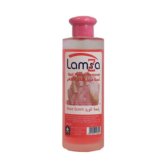 LAMZA NAIL POLISH REMOVER 105 ML ROSE SCENT