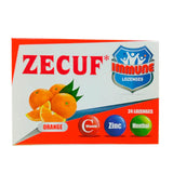 ZECUF LOZENGES IMMUNE ORANGE 24 S