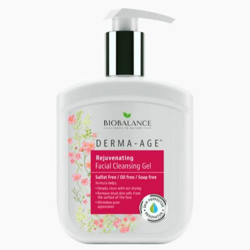 BIOBALANCE DERMA AGE REJUVENATING FACIAL CLEANSING GEL 250ML