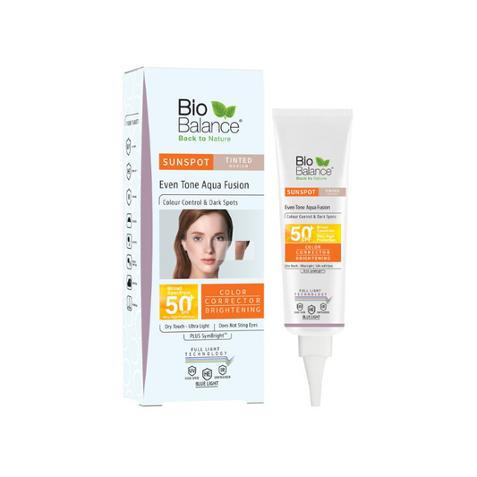 BIOBALANCE SUNSPOT EVEN TONE AQUA FUSION CONTROL & DARK SPOTS