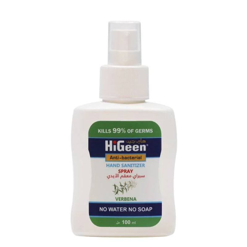 HIGEEN H/SANITIZER SPRAY VERBENA 100 ML