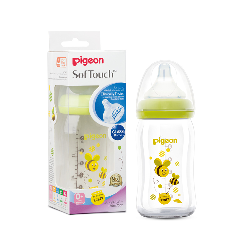 PIGEON WN GLASS BOTTLE 160ML - A26744