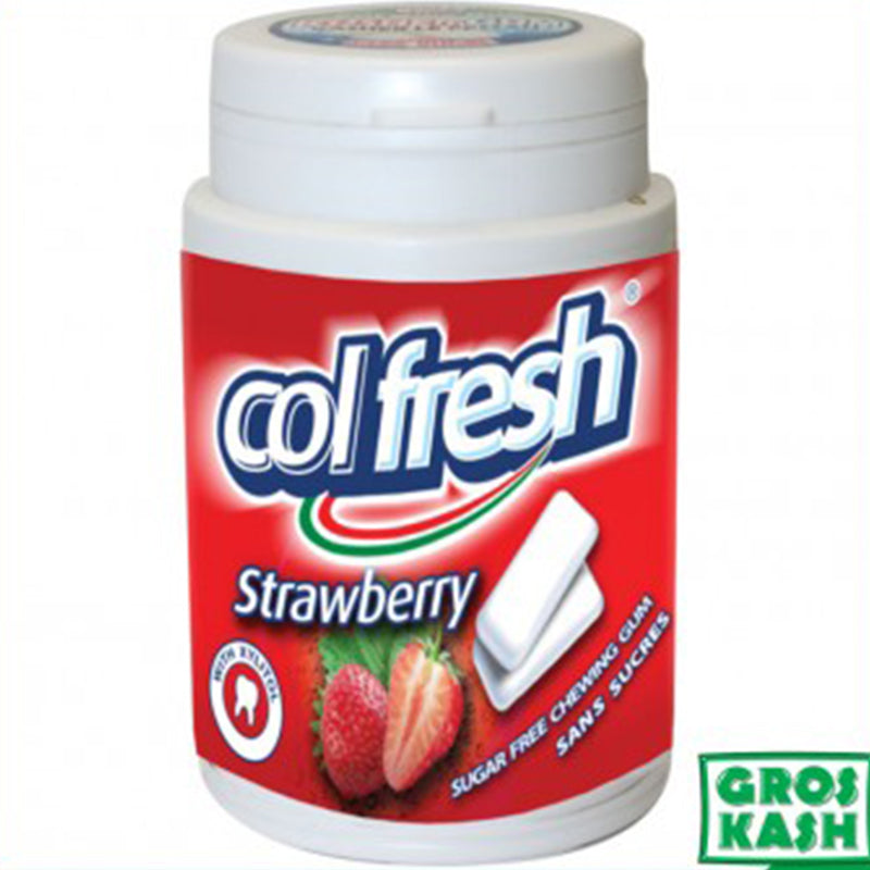 COL FRESH STRAWBERRY CHEWING GUM 50 GM