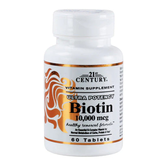 21 CH BIOTIN 10000 MCG TAB 60'S