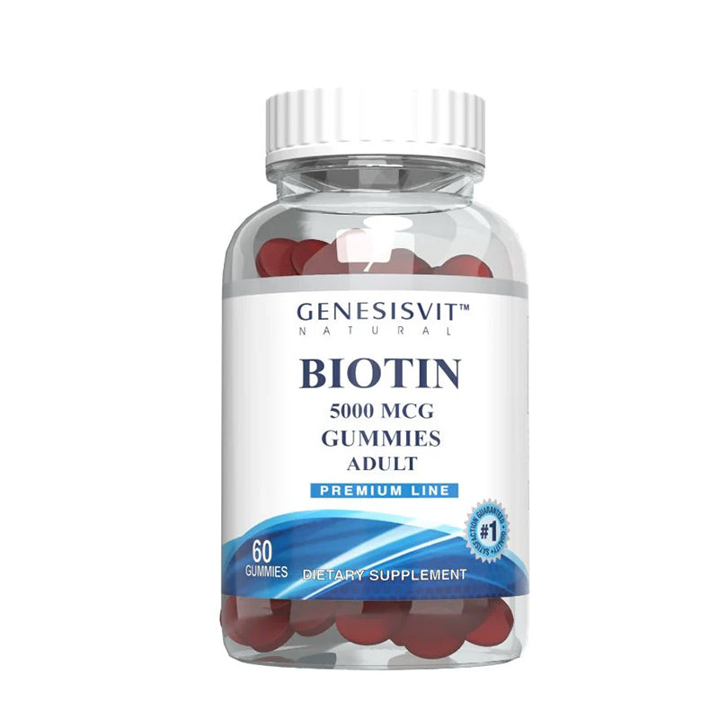 GENESISVIT BIOTIN 5000 MCG GUMMIES ADULT 60 S