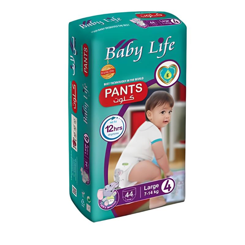 BABY LIFE ECONOMY PACK PANTS LARGE STAGE-4 (7-14KG 22'S)