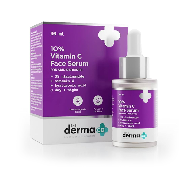 DERMA CO 10% VIT C FACE SERUM 30 ML