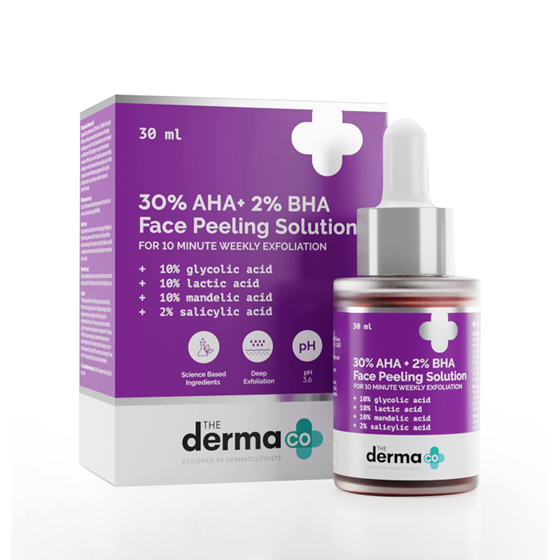 DERMA CO 30% AHA + 2% BHA PEELING SOLUTION 30 ML