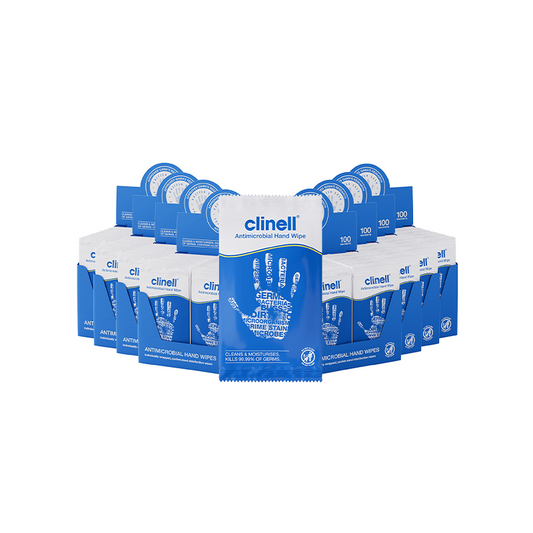 CLINELL ANTIMICROBIAL HAND WIPES 100 S CAHW100