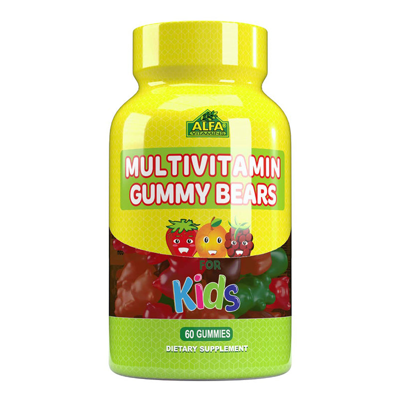 ALFA MULTIVITAMIN GUMMY BEARS FOR KIDS 60 S